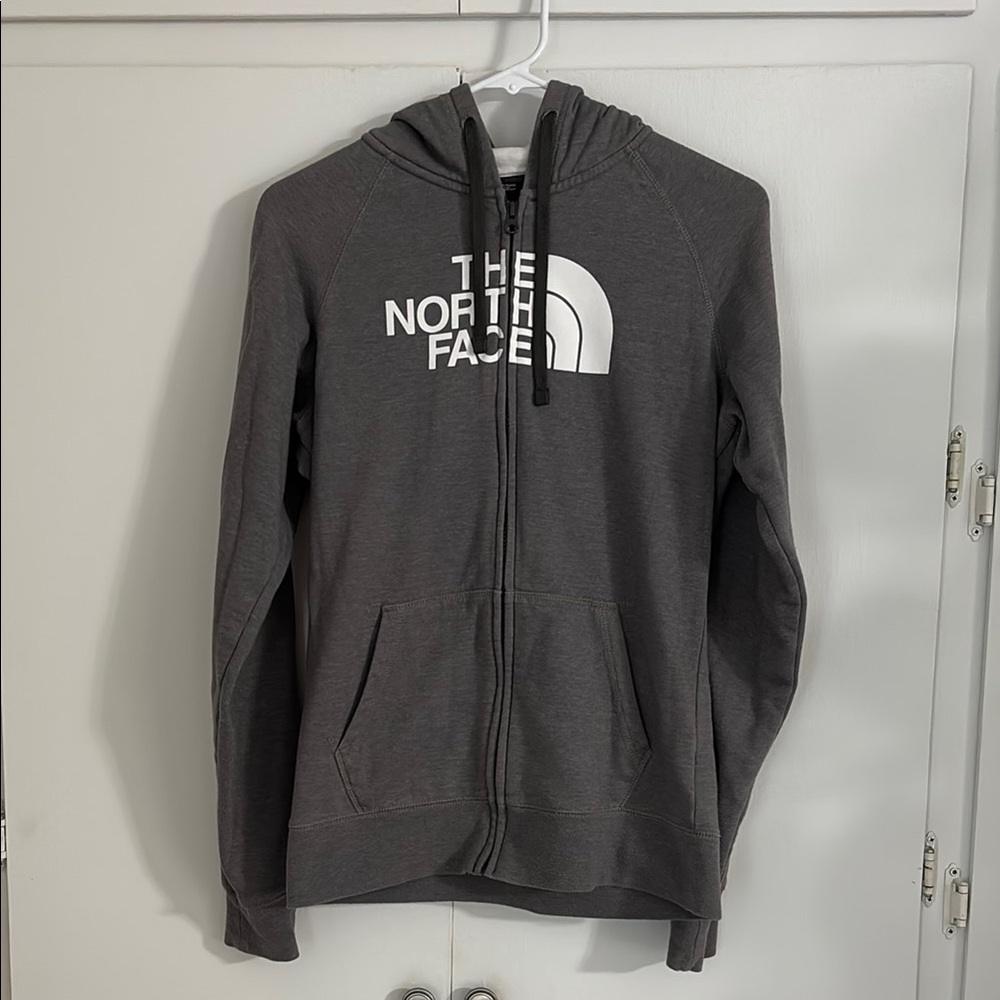 Women’s The North Face zip up sweatshirt